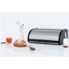 Broodtrommel ROLL TOP, vingerafdrukbestendig, mat staal, Brabantia