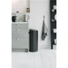 Touch prullenbak TOUCH BIN NEW 40 l, mat zwart, Brabantia