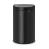 Touch prullenbak TOUCH BIN NEW 40 l, mat zwart, Brabantia