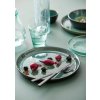 Dessertbord GASTRO 21 cm, zwart/groen, Bitz