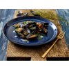 Dessertbord GASTRO 27 cm, zwart/donkerblauw, Bitz