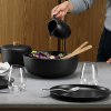 Diep bord NORDIC KITCHEN 20 cm, zwart, keramiek, Eva Solo