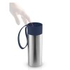 Reisbeker TO GO 350 ml, marineblauw deksel, roestvrij staal, Eva Solo