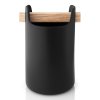 Pollepelhouder 20 cm, met houten handvat, zwart, Eva Solo