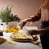 Snij- en serveerplank NORDIC KITCHEN 35 cm, rond, eikenhout, Eva Solo