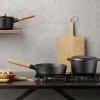 Snij- en serveerplank NORDIC KITCHEN 24 x 32 cm, bruin, hout, Eva Solo