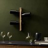 Wijnrek voor aan de muur NORDIC KITCHEN, eikenhout, Eva Solo