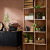Zelfwatergevende bloempot 31 cm, zwart, keramiek, Eva Solo