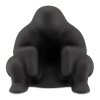 Deurstopper DEDE, 2 kg, zwart, Alessi