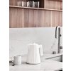 Waterkoker PLISSE 1 liter, wit, Alessi