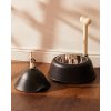Hondenvoerbak LULA 600 ml, zwart, Alessi