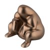 Deurstopper DEDE, 2 kg, bruin metaal, Alessi