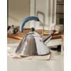 Fluitketel 9093 2 l, zilver/zwart, Alessi