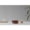 Theepot met infuser NICOLAS 750 ml, glas, Viva Scandinavia