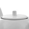 Theepot met infuser THOMAS 1,2 l, porselein/roestvrij staal, Viva Scandinavia