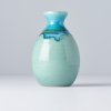 Sake-fles 350 ml, blauwgroen, MIJ