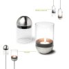 Windlicht GRAVITY CANDLE M90, Höfats
