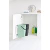 Inbouwprullenbak SORT & GO 2 x 16 l, grijs/groen, Brabantia
