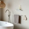 Handdoekhaakje MINDSET, set van 2 stuks, mineraal wit, Brabantia