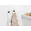 Handdoekhaakje MINDSET, set van 2 stuks, donkergrijs, Brabantia