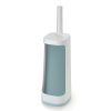 Toiletborstel met houder FLEX PLUS, wit en blauw, Joseph Joseph