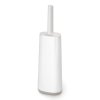 Toiletborstel met houder FLEX, wit en grijs, Joseph Joseph