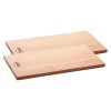 Rookplank ALDER, set van 2 stuks, 30 x 15 cm, elzenhout, Rösle