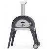 Pizza-oven voor buiten CIAO, zilvergrijs, Alfa Forni