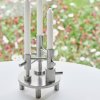Kandelaar 20 cm, zilver, roestvrij staal, Fritz Hansen