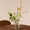 Vaas IKEBANA 13 cm, zilver, glas, Fritz Hansen