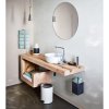 Wandmand voor handdoeken NEXIO mat taupe Blomus