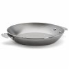 Pan MINERAL B LOQY 24 cm, zilver, staal, de Buyer