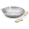 Pan ALCHIMY LOQY 24 cm, zilver, roestvrij staal, de Buyer