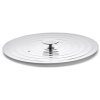 Universele pannendeksel 26-28 cm, roestvrij staal, de Buyer