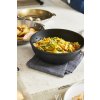 Afneembaar handvat LOQY, set van 2 stuks, bruin, hout, de Buyer