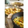 Afneembaar handvat LOQY, set van 2 stuks, bruin, hout, de Buyer