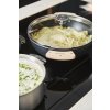 Afneembaar handvat LOQY, set van 2 stuks, bruin, hout, de Buyer