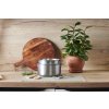 Afneembaar handvat LOQY, set van 2 stuks, bruin, hout, de Buyer
