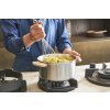 Afneembaar handvat LOQY, set van 2 stuks, bruin, hout, de Buyer