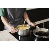 Afneembaar handvat LOQY, set van 2 stuks, bruin, hout, de Buyer