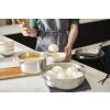 Afneembaar handvat LOQY, set van 2 stuks, bruin, hout, de Buyer