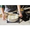 Afneembaar handvat LOQY, set van 2 stuks, bruin, hout, de Buyer