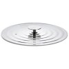 Universele pannendeksel 20-24 cm, roestvrij staal, de Buyer