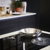 Universele pannendeksel 30-32 cm, roestvrij staal, de Buyer