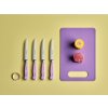 Steakmes (set) CLASSIC COLOUR, 4 stuks, 12 cm, paarse yam, Wüsthof
