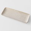 Serveerbord WHITE FADE 29,5 x 12 cm, rechthoek, zwart, MIJ