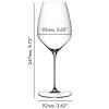 Witte wijnglas (set) VELOCE, 2 stuks, 547 ml, Riedel