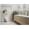 Toiletborstel met houder RIM 38 cm, wit, aluminium, Zone Denmark