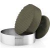 Hamburgerpers GREEN TOOL 9 cm, groen, roestvrij staal/kunststof, Eva Solo
