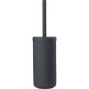Toiletborstel met houder UME 39 cm, zwart, keramiek, Zone Denmark